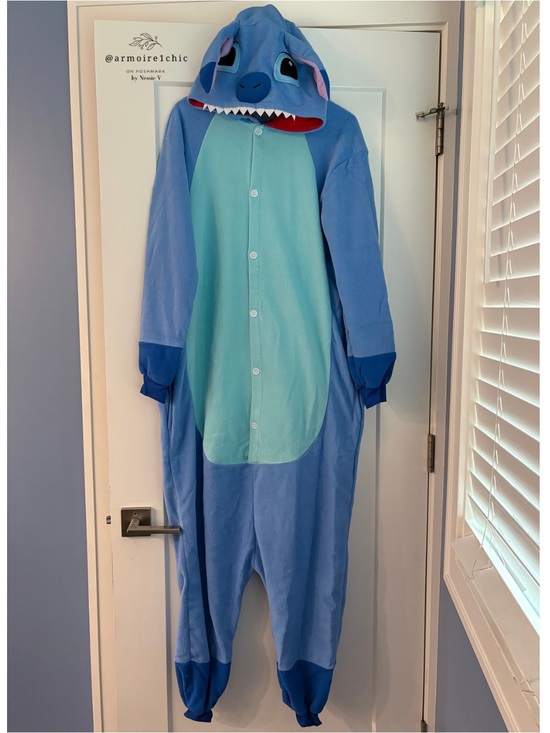 Disney Other - STITCH | Pajama Style Costume | Unisex Size L